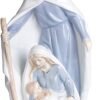 Magic  Collection~YLINSHA 11inch Holy Family Statue Catholic,Catholic Gifts,Nativity Scene, Nativity Set Ceramic Statue for Parents and Elders Who Love Religious Inspiration,Statuette Worth Collecting