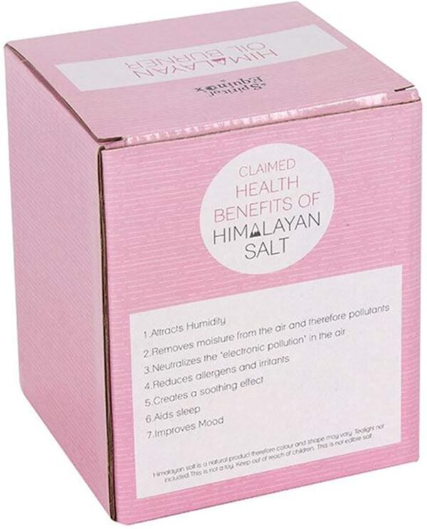 something different Natural Himalayan Salt lamp oil burner Boxed