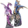 MAGICUN N.GIFTWARE~ Realm Protectors (Set of Two) Figurine 15cm Purple