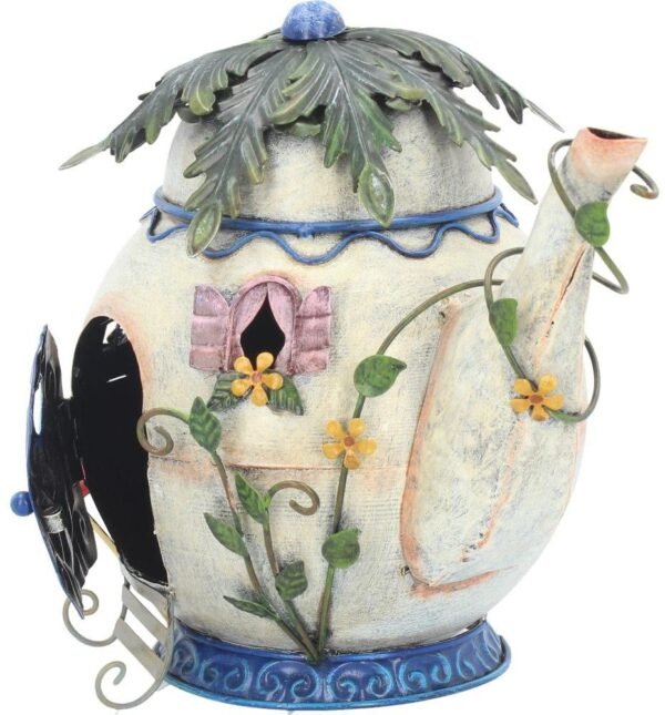 Magicun N.Giftware~Tubby Tea Pot Figurine 28 cm White, Size 21cm