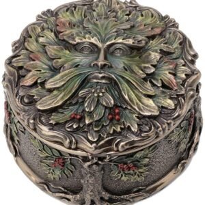 Light Collection~C4959R0 Father of The Forest Tree Spirit Man Box, Brown and Green, One Size