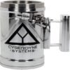 Magicun N.Giftware~Terminator 2 Tankard 17cm, Resin w/Stainless Steel Insert, Silver