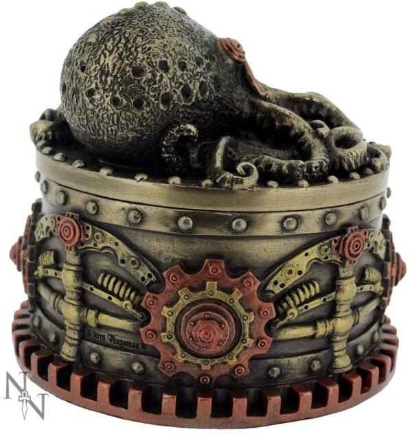 Magicun N.Giftware~Boxtopus Box 16cm Bronze