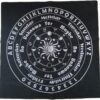 12 Constellations Tarot Tablecloth, Velvet Divination Altar Cloth Board Game Flannel Tarot Card Mat   Witchcraft Supplies