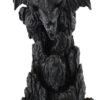 Nemesis Now Dragon Tower Incense Burner 24.5cm Black, Resin, 20cm