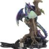 Nemesis Now Woodland Defender Light Up Dragon Figurine 16.5cm Brown, Resin