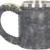 Mythology Collection~ Crusader Tankard Mug 16cm Grey