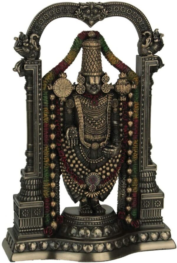 Magic  Collection~Bronze Finish Lord Venkateswara as Balaji Statue
