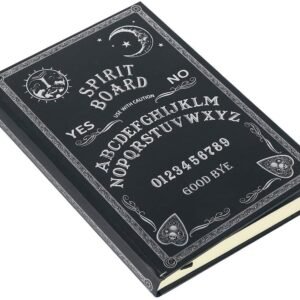 Wiccan Collection~Embossed Journal Black and White Spirit Board 17cm, Coated, Wood Free Paper