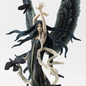 Magic  Collection~12.25 Inch Faery of Ravens by Nene Thomas Goth Fairy Figurine Hand Painted Sculpture