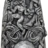 Magicun Altar~Dryad Design Freyr Norse God of Harvest Figurine - Stone Finish