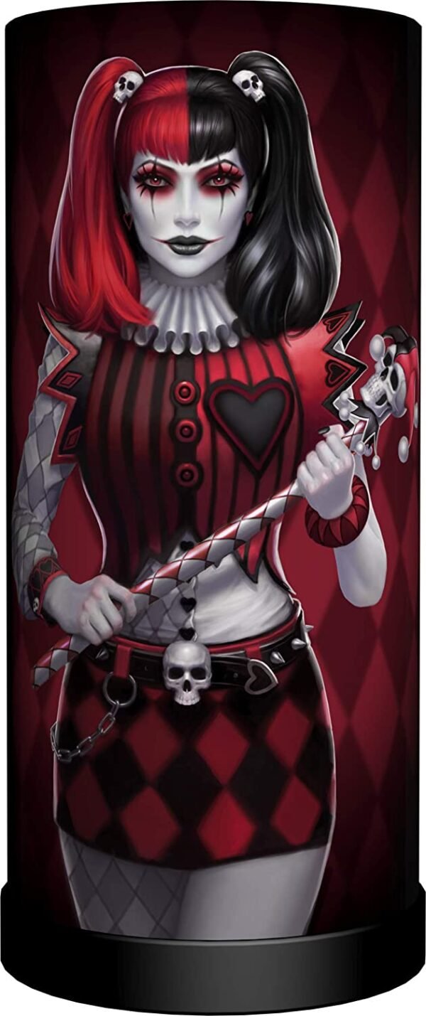 Artist Collections~ James Ryman Dark Jester Lamp 30cm Red