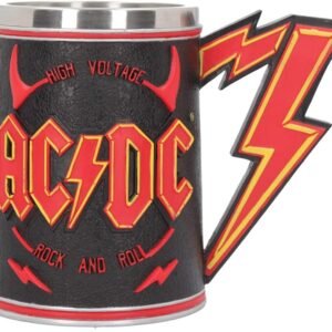 Band Merchandise~ ACDC Tankard Black, 14.5cm