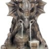 Spirit of Equinox Grey Dragon Backflow Incense Burner Incense Cone Back Flow Burner Gift