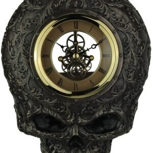 Magicun  Collection~Steampunk Skull Decorative Wall Clock