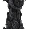 Nemesis Now Dragon Tower Incense Burner 24.5cm Black, Resin, 20cm