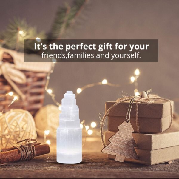 Selenite Crystal Lamp Crystal Light Lamp, Healing & Meditation Extra Large Crystal