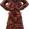 Magicun Altar~Dryad Design Norse Goddess of The Hearth Frigga Figurine - Wood Finish