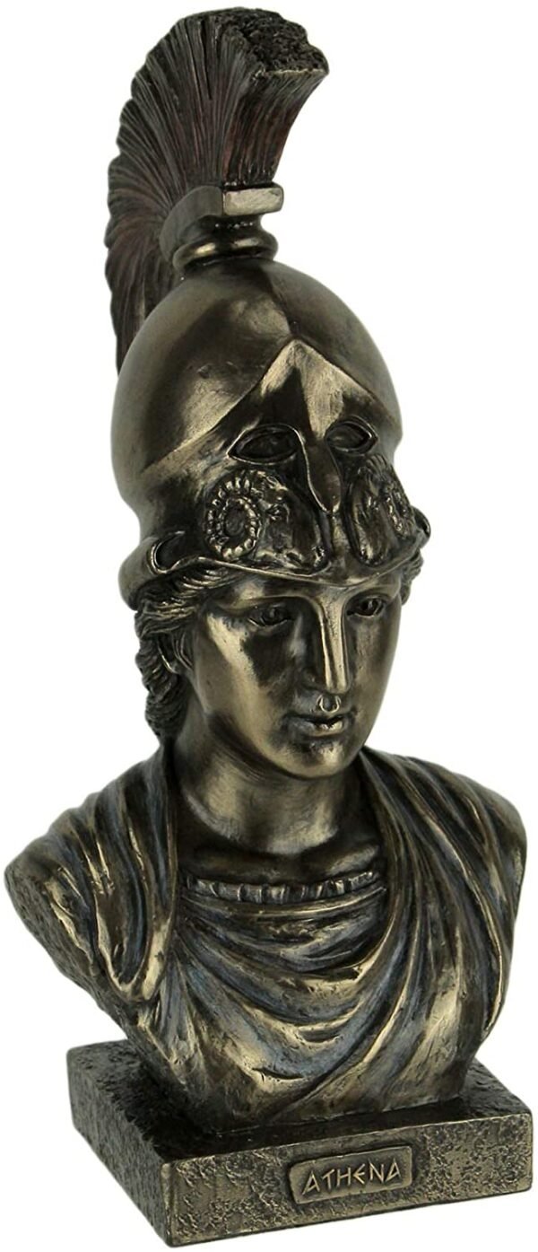 Magic  Collection~Athena Greek Goddess of Wisdom and War Bust Statue