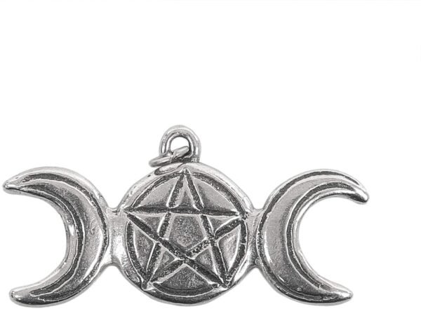 Witchcraft~Altar Cloth Goddess Statue Spiral Wiccan Triple Moon Pentagram Pentacle Pendant Altar Supplies Kit