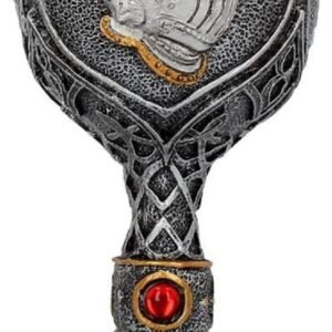Mythology Collection~ Knight's Reward Goblet 23cm Silver