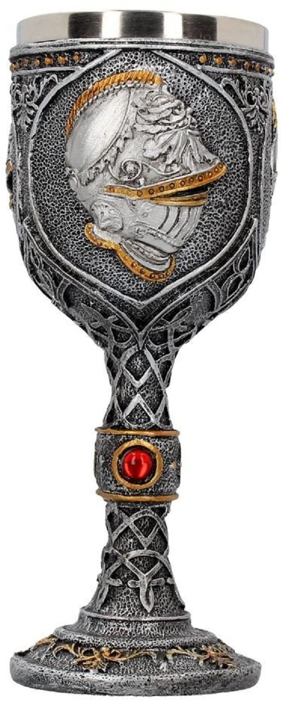 Mythology Collection~ Knight's Reward Goblet 23cm Silver