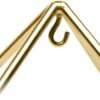 Finest Quality 51 Degree 9" 24k Gold-Plated Copper Meditation Pyramid for Healing