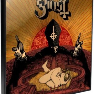 Band Merchandise~ Ghost Infestissumam Crystal Clear Picture 32cm, MDF and Resin, Black
