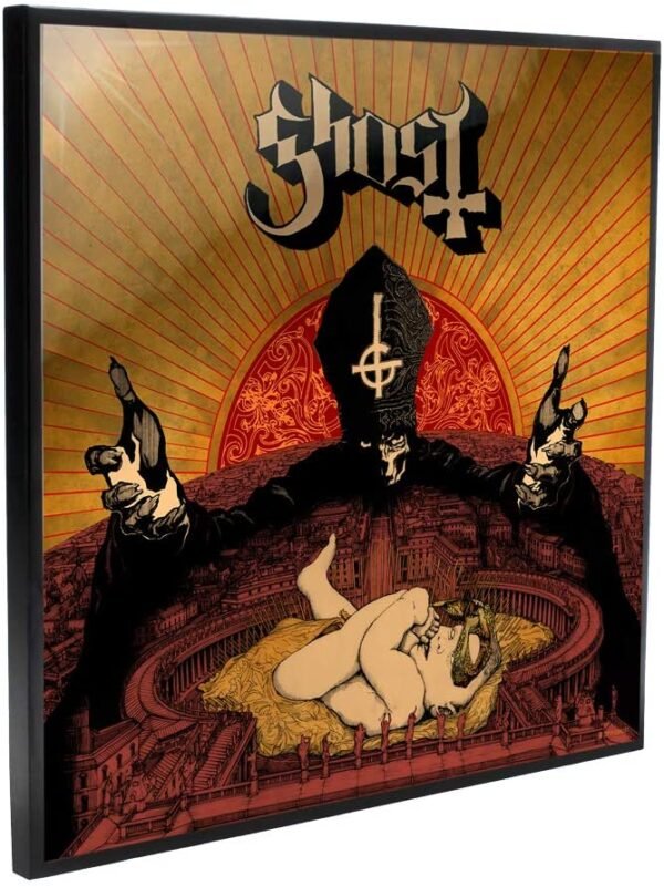 Band Merchandise~ Ghost Infestissumam Crystal Clear Picture 32cm, MDF and Resin, Black