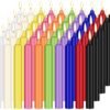 Witchcraft~Bauhinia 1/2 Inch Diameter x 5 Inch Tall Unscented Assorted Colors Mini Chime Spell Taper Candles, Set of 100