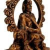 Magicun Altar~Dryad Design Small Celtic God Lugh Statue Bronze Finish