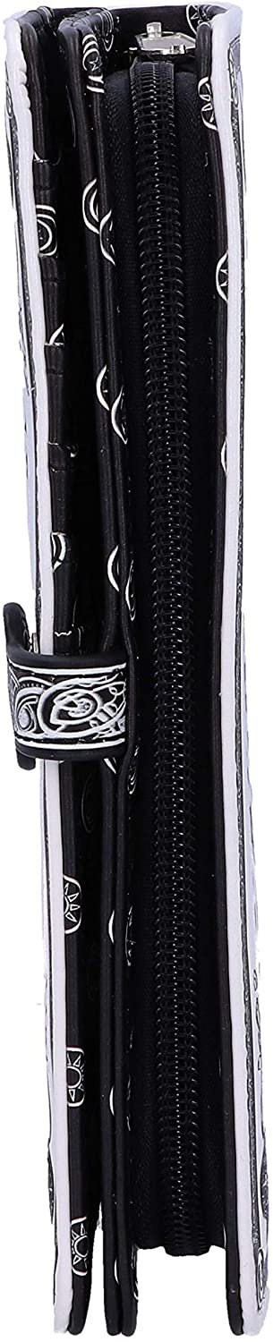 Magicun N.Giftware~White Spirit Board Embossed Ouija Purse, 18.5cm