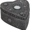 Wiccan Collection~B4329M8 Spirit Board Box 9cm Black
