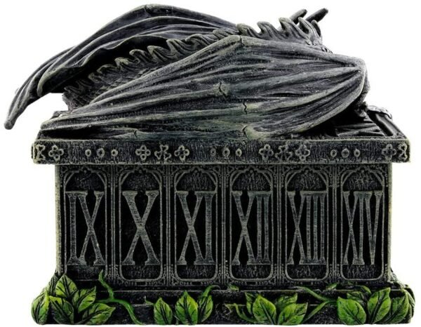 Magicun N.Giftware~Fortune's Keeper Calendar 10.8cm Grey, Resin