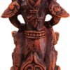 Magicun Altar~Dryad Design The All-Father Norse God Odin Figurine - Wood Finish