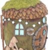 Nemesis Now Acorn Fairy House Figurine 18.5cm Brown, Resin