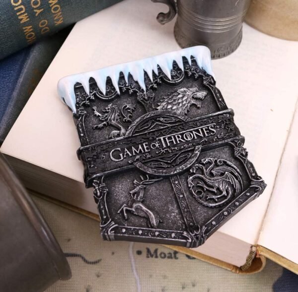 Magicun N.Giftware~Ice Sigil Magnet 8cm Game of Thrones, Silver