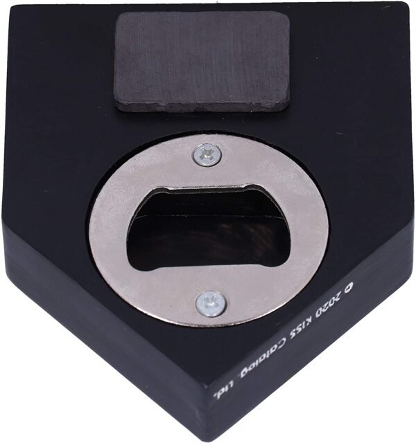 Band Merchandise~ Officially Licensed KISS Army Logo Bottle Opener Magnet, Black, 8cm