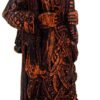 Magicun Altar~Dryad Design Skadi Figurine - Norse Goddess of Winter - Wood Finish