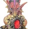 Fantasy Collection~ Ruby Dragonling Figurine 16cm Red