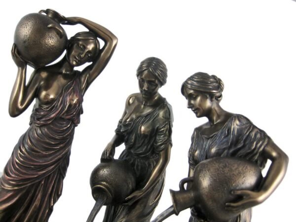 Magic  Collection~The DANAIDES Bronze Finish Statue Greek Mythology