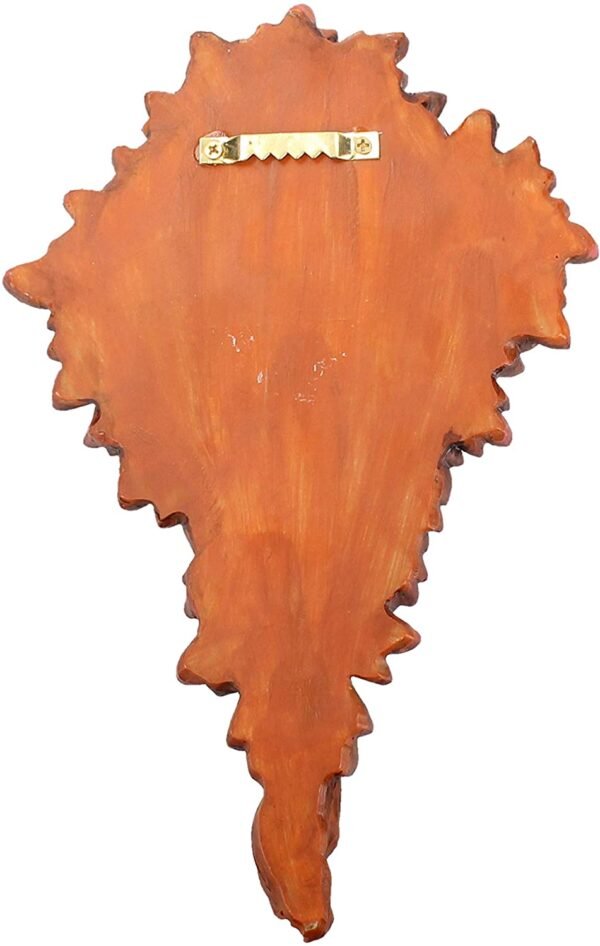 Light Collection~Mabon Wisdom Wall Plaque 21.5cm, Resin, Red