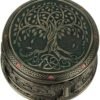 Magic  Collection~Bronze Finish Spiritual Tree of Life Trinket Box
