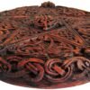 Magicun Altar~Celtic Knotwork Pentacle Plaque Wood Finish