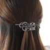 Viking Dragon Hair Hairpins Clips- Norse Celtic Knot Hair Accessories Hair Slide Hair Barrettes Irish Hair Decor for Long Hair Jewelry Braids Hair Stick With Dragon Design