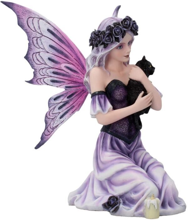 Nemesis Now Twilight Comfort. 25.5cm Figurine, Purple, One Size