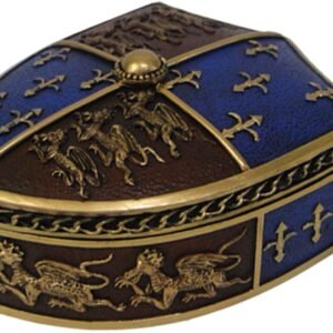 Mythology Collection~ Medieval Box 16cm Red, Resin, One Size