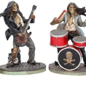 Dark Collection~NEM3962 One Hell Of A Band! (Set of Four) Figurine 10 cm Ivory