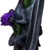 Artist Collections~ Dragon Beauty Stick Anne Stokes Candle Holder NOW6853 Grey, Resin