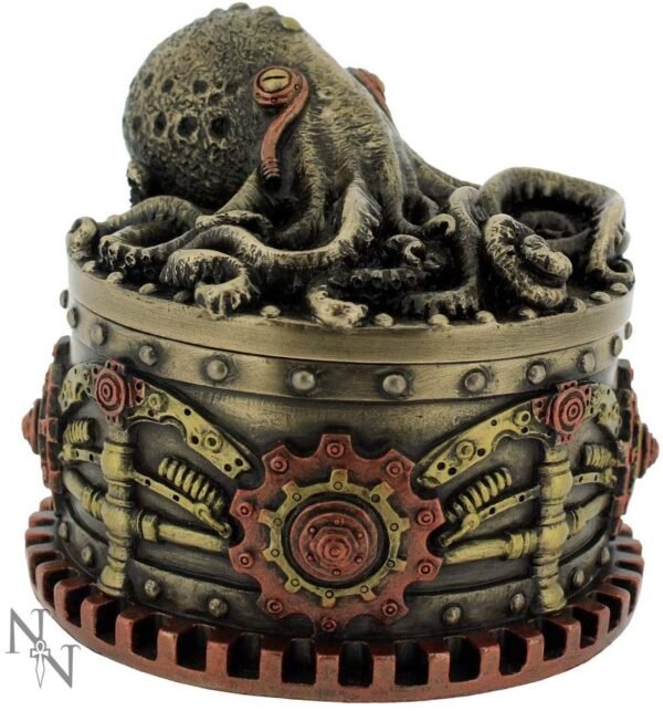Magicun N.Giftware~Boxtopus Box 16cm Bronze